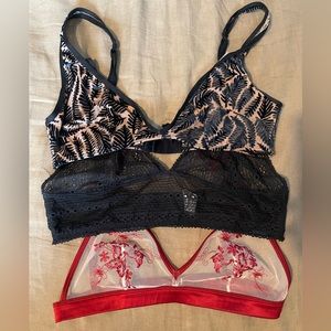 Lot of Urban Outfitters Bralettes